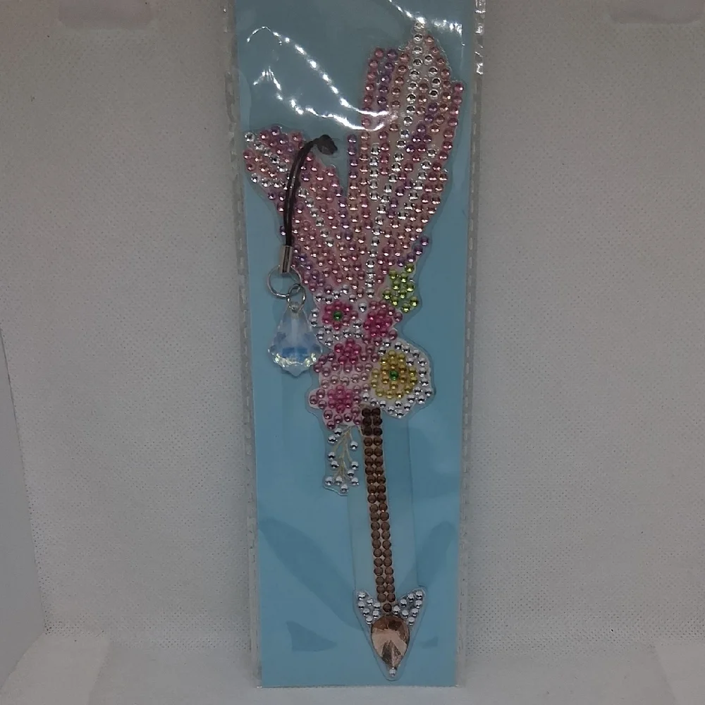 Handmade Rhinestone Bookmark - Picture 1 of 3